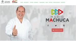 Desktop Screenshot of mariomachuca.com